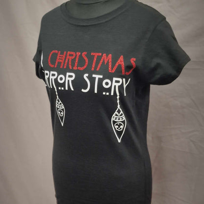 Clearance Medium Fitted T-shirt - Christmas Horror Story