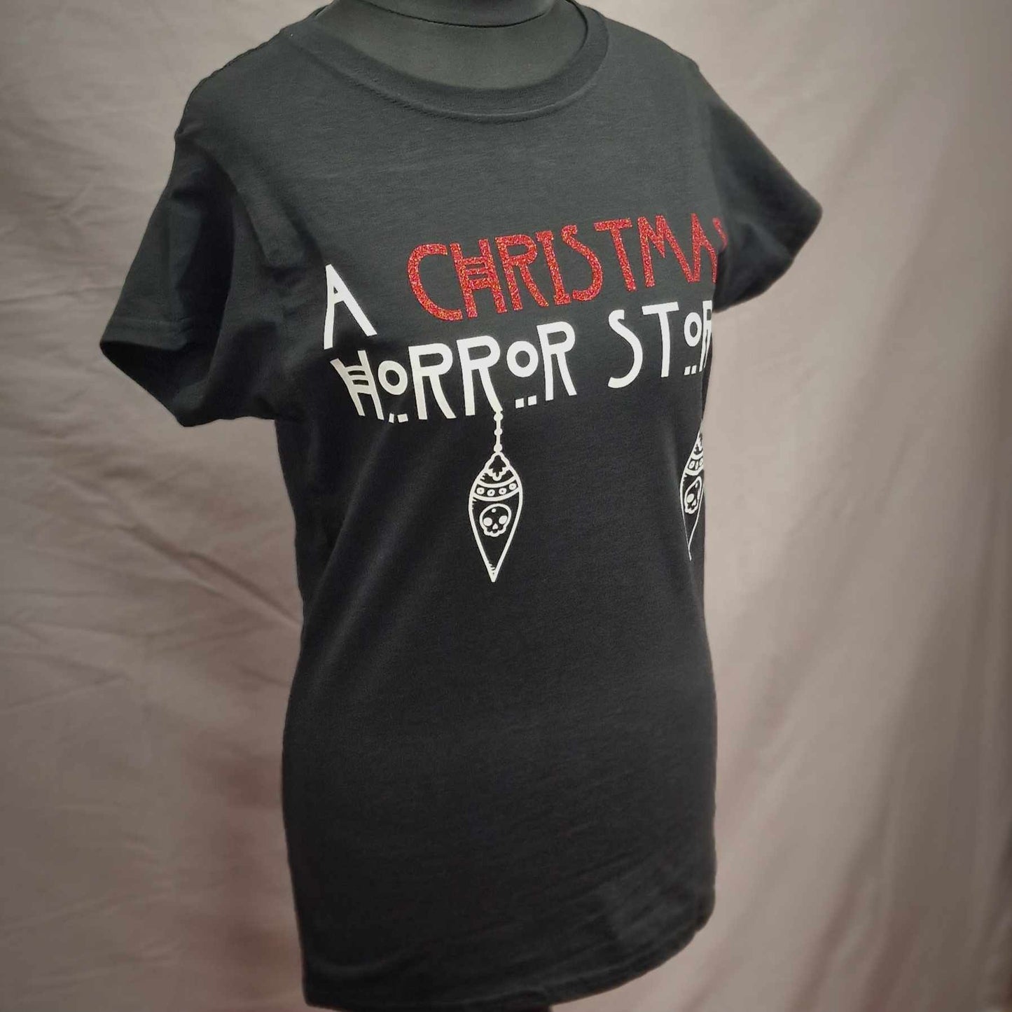 Clearance Medium Fitted T-shirt - Christmas Horror Story