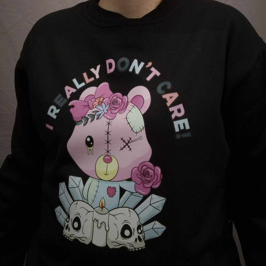 I Don't Care Bear Sweatshirt