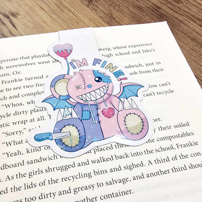 I'm Fine! - Holographic Bookmark