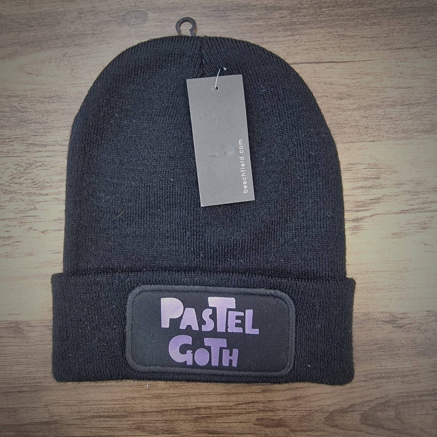 Clearance Beanie - Black - Pastel Goth