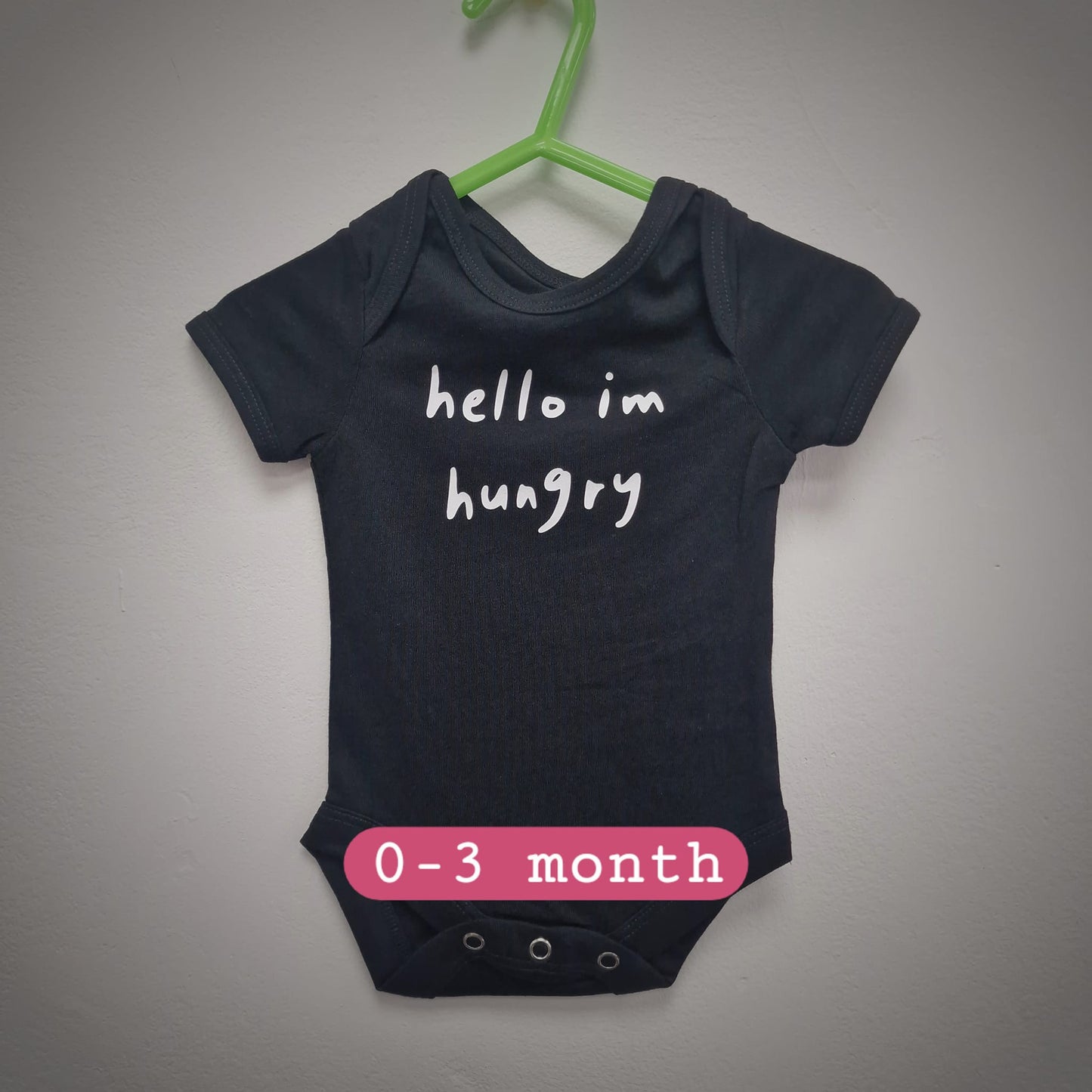 Clearance Hello I'm Hungry Baby Vest (Various Sizes)