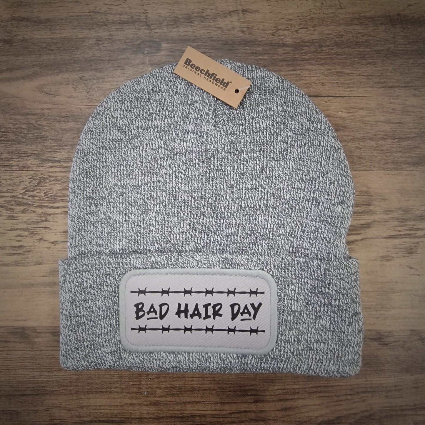 Clearance Beanie - Grey - Bad Hair Day