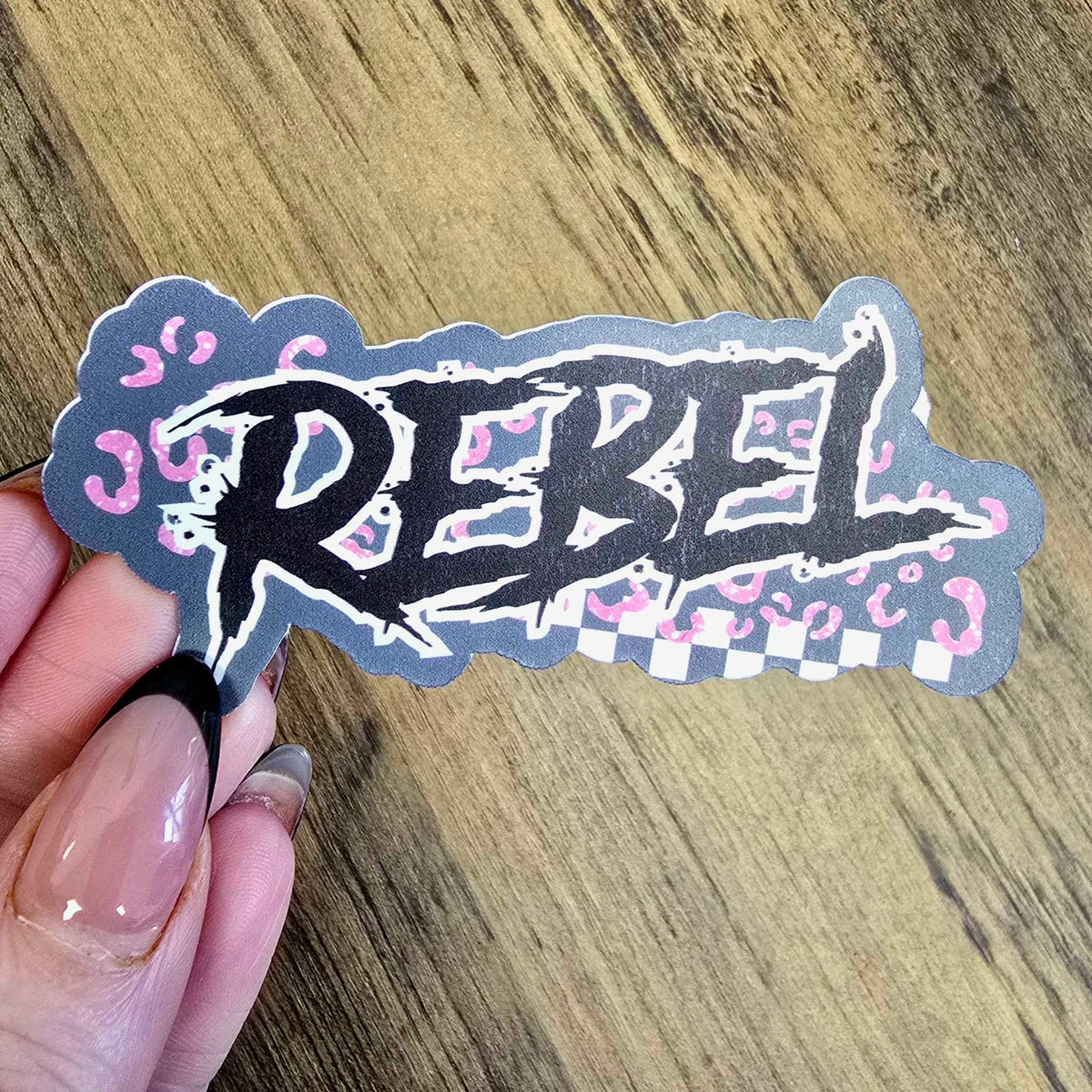 Sticker Rabel Rebel Vinyl Sticker – Metal.MC