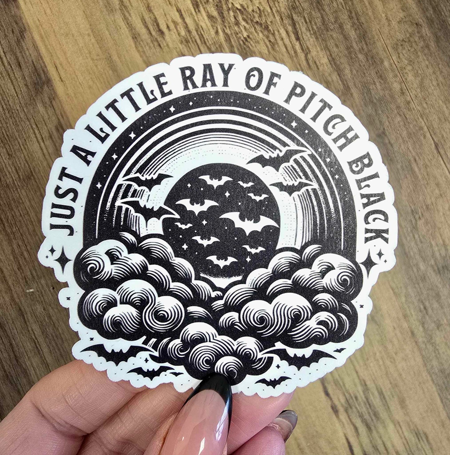 Just a Little Ray Vinyl Sticker