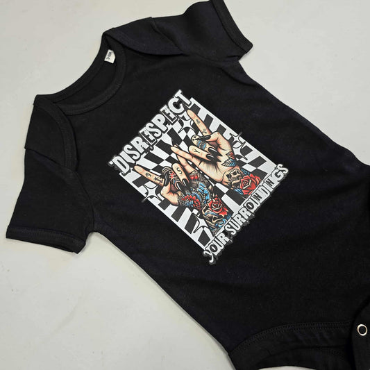 Baby Vest 3-6 Months - Disrespect Your Surroundings