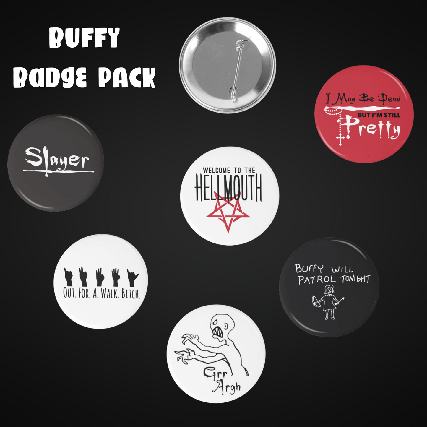 Ultimate BTVS Badge Pack!