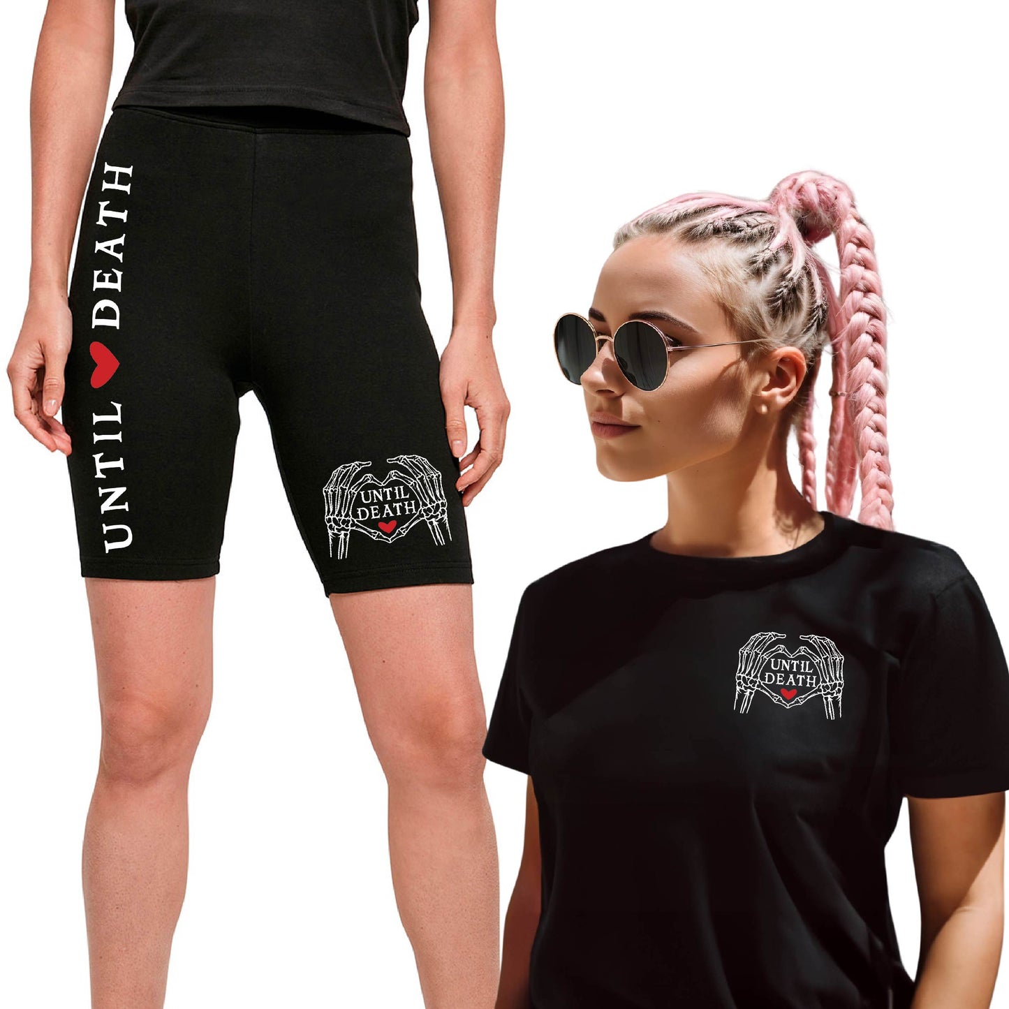 Until Death Co-Ord Shorts & Tee