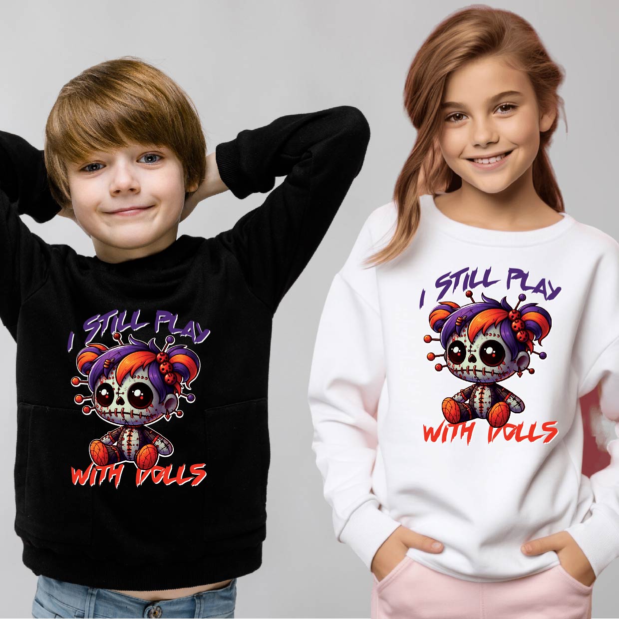 Kids Sweatshirt Ragdoll