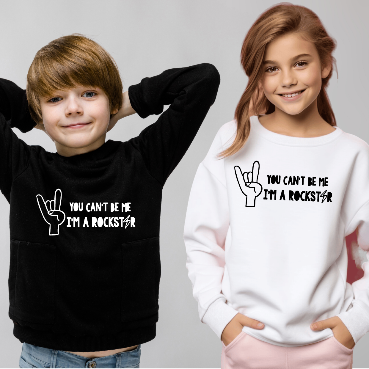 Kids Sweatshirt You Can't Be Me