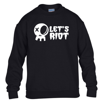 Kids Sweatshirt Let's Riot