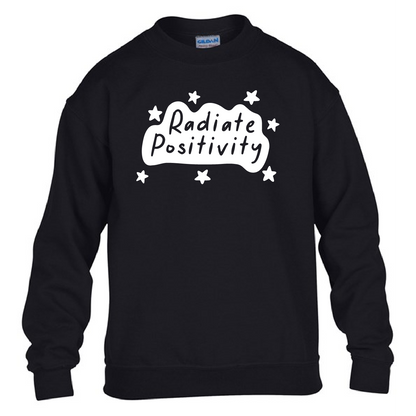 Kids Sweatshirt Radiate Positivity