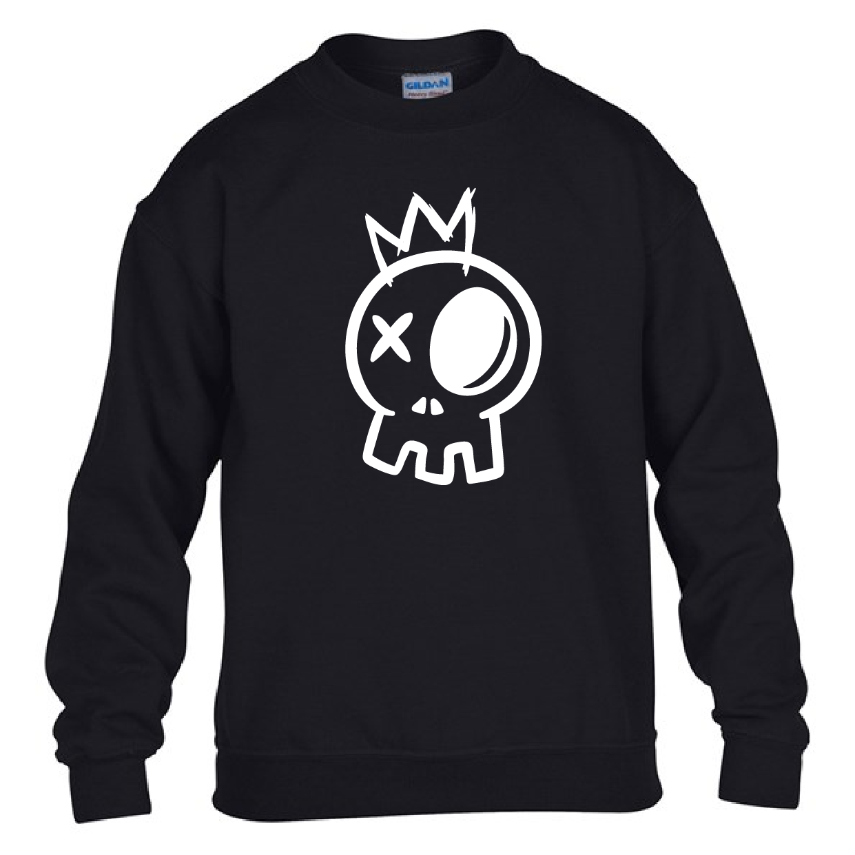 Kids Sweatshirt King Skull