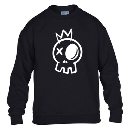 Kids Sweatshirt King Skull