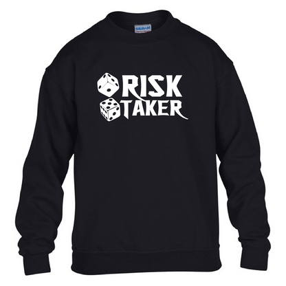 Kids Sweatshirt Risk Taker