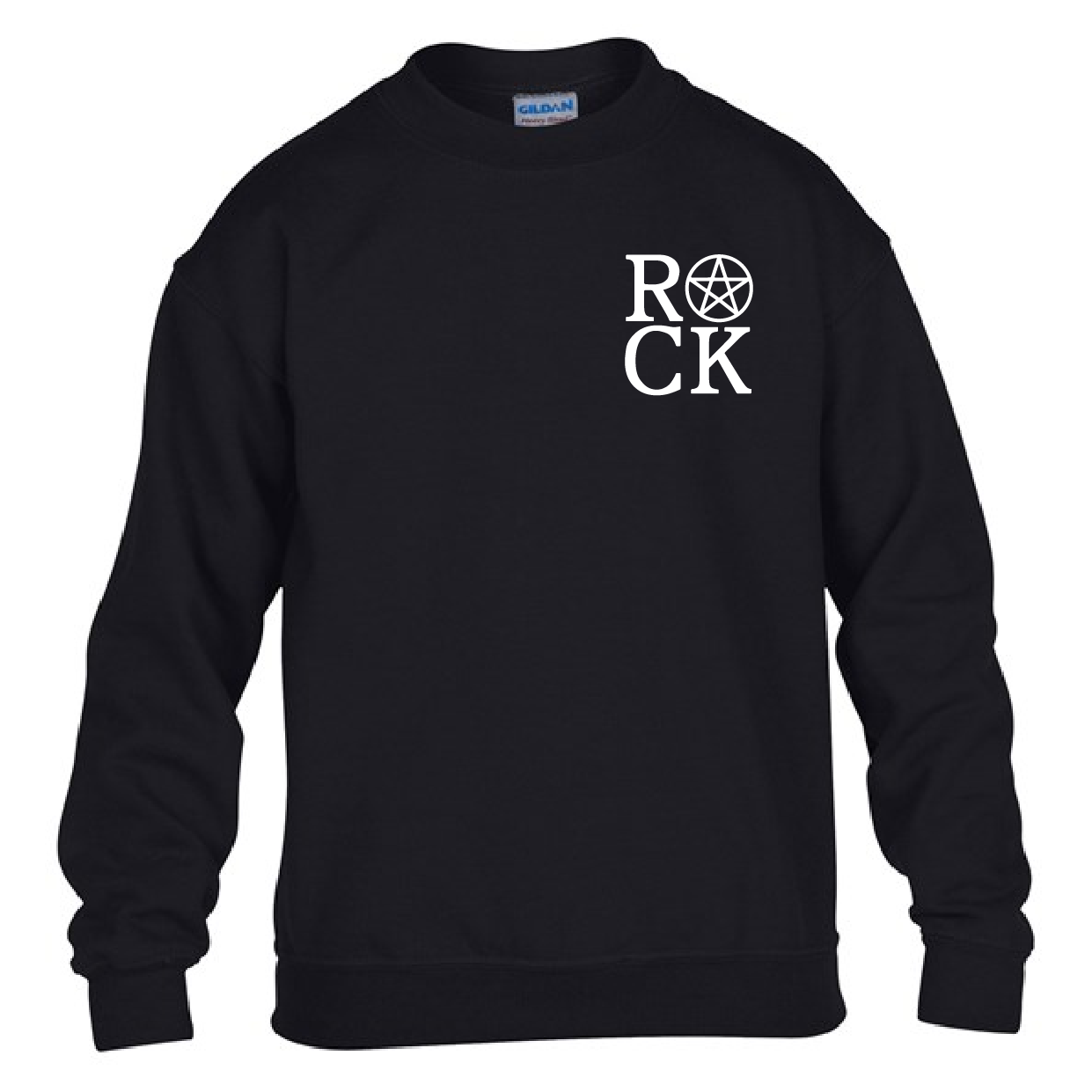 Kids Sweatshirt Pentagram Rock