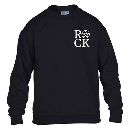 Kids Sweatshirt Pentagram Rock