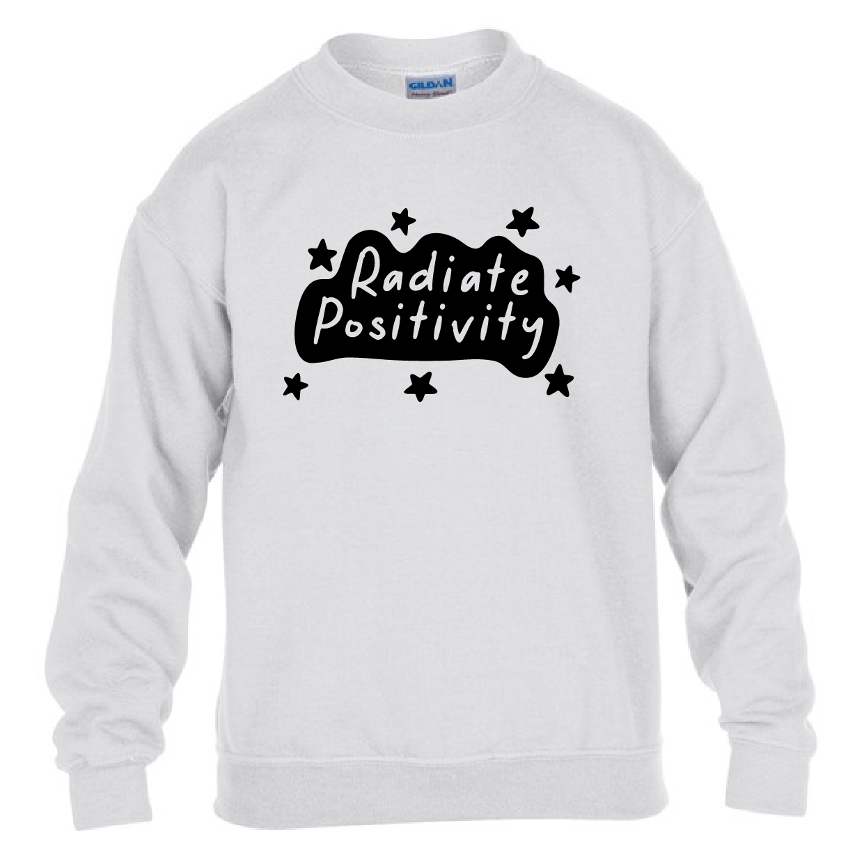 Kids Sweatshirt Radiate Positivity