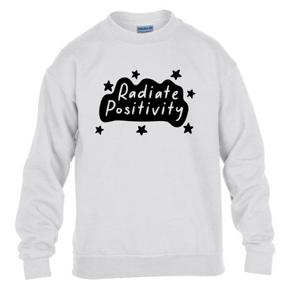 Kids Sweatshirt Radiate Positivity