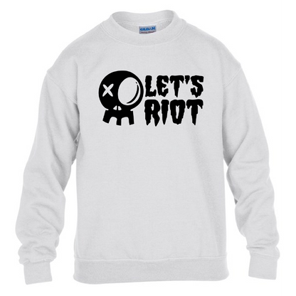 Kids Sweatshirt Let's Riot