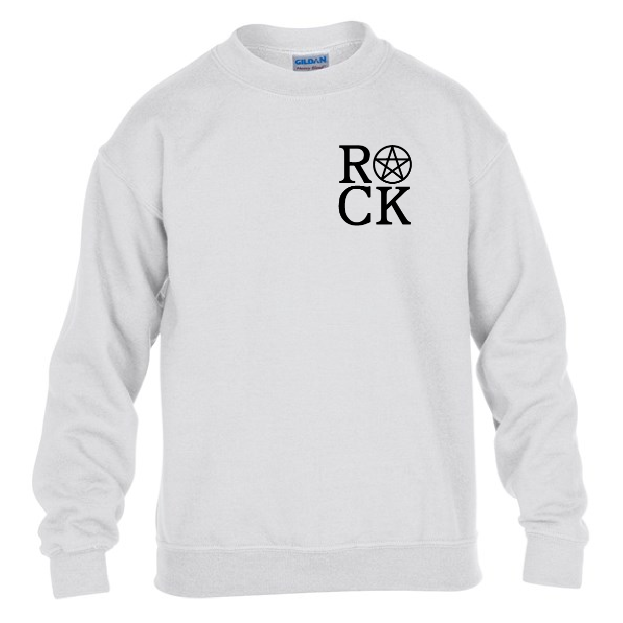 Kids Sweatshirt Pentagram Rock