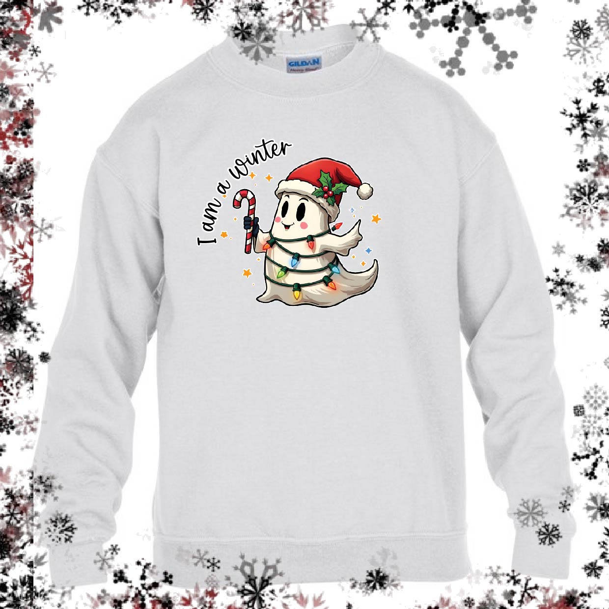 Kids Christmas Sweatshirt - I Am A Winter