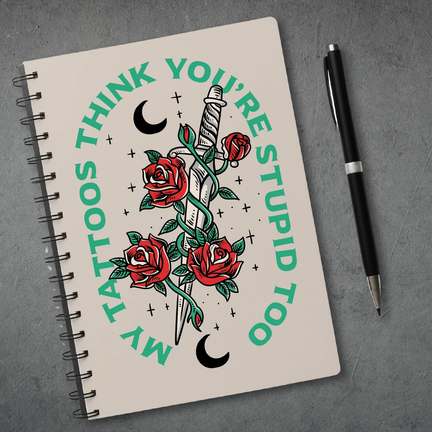 Stupid Tattoos Notebook