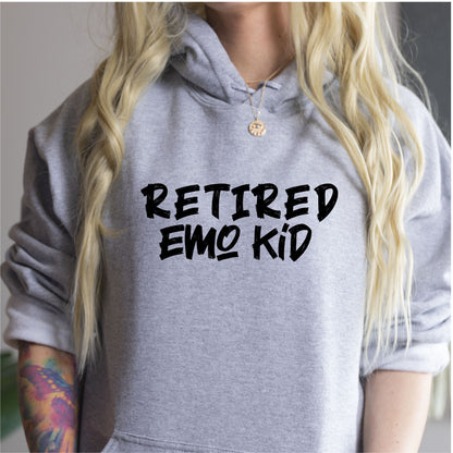 Retired Emo Kid Overhead Hoodie