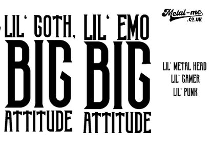 Big Attitude - Kids T-shirt (Variations)