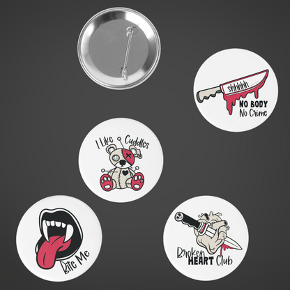 Bloody Valentine Badge Pack