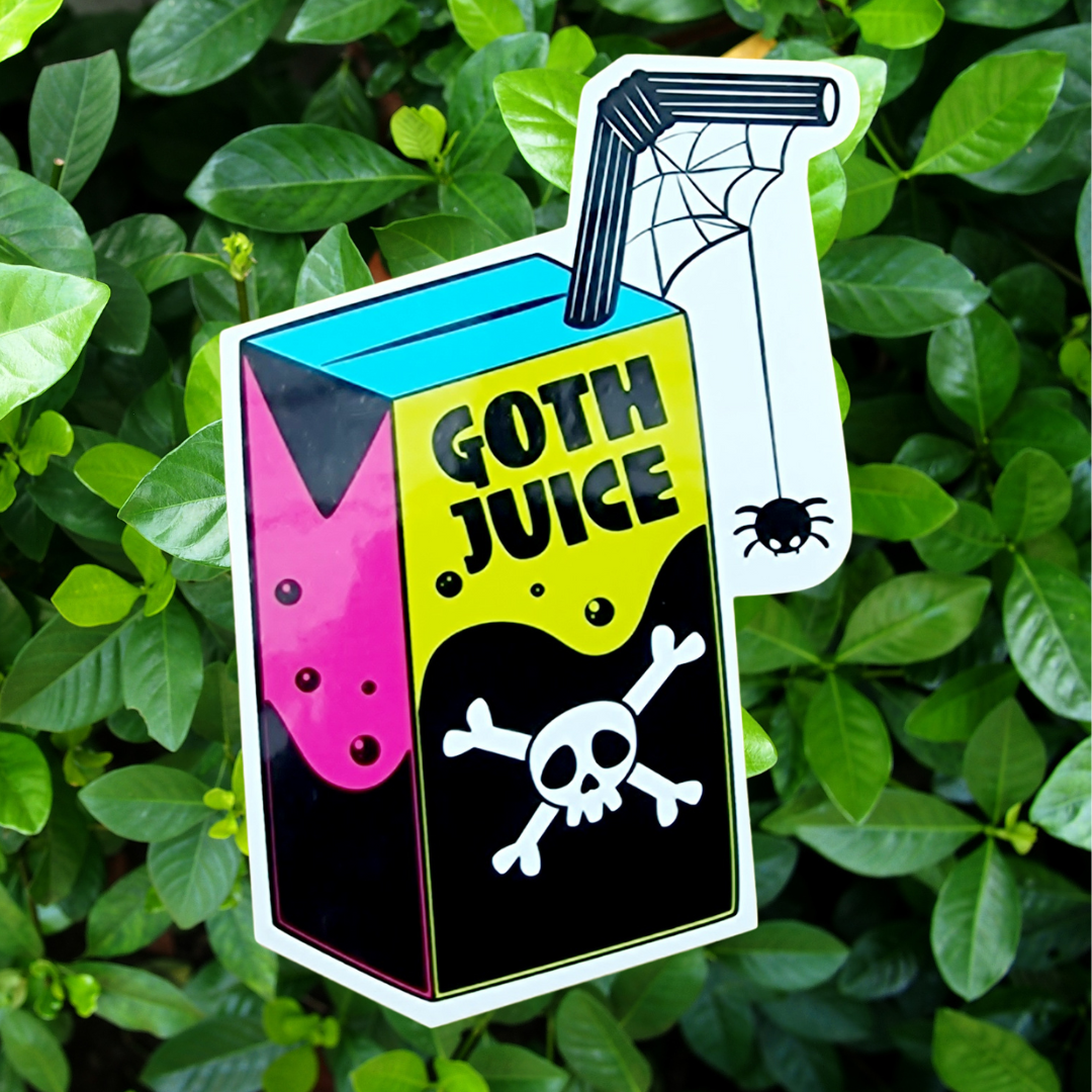 Goth Juice Vinyl Sticker