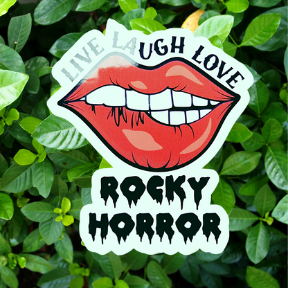 LLL RH Lips Vinyl Sticker