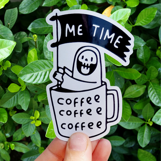 Me Time Vinyl Sticker