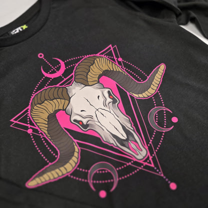 Pink Ram Long Sleeved T-shirt