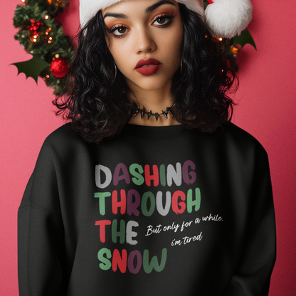 *New* Dashing Through The Snow Christmas Sweatshirt