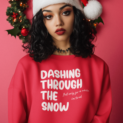 *New* Dashing Through The Snow Christmas Sweatshirt