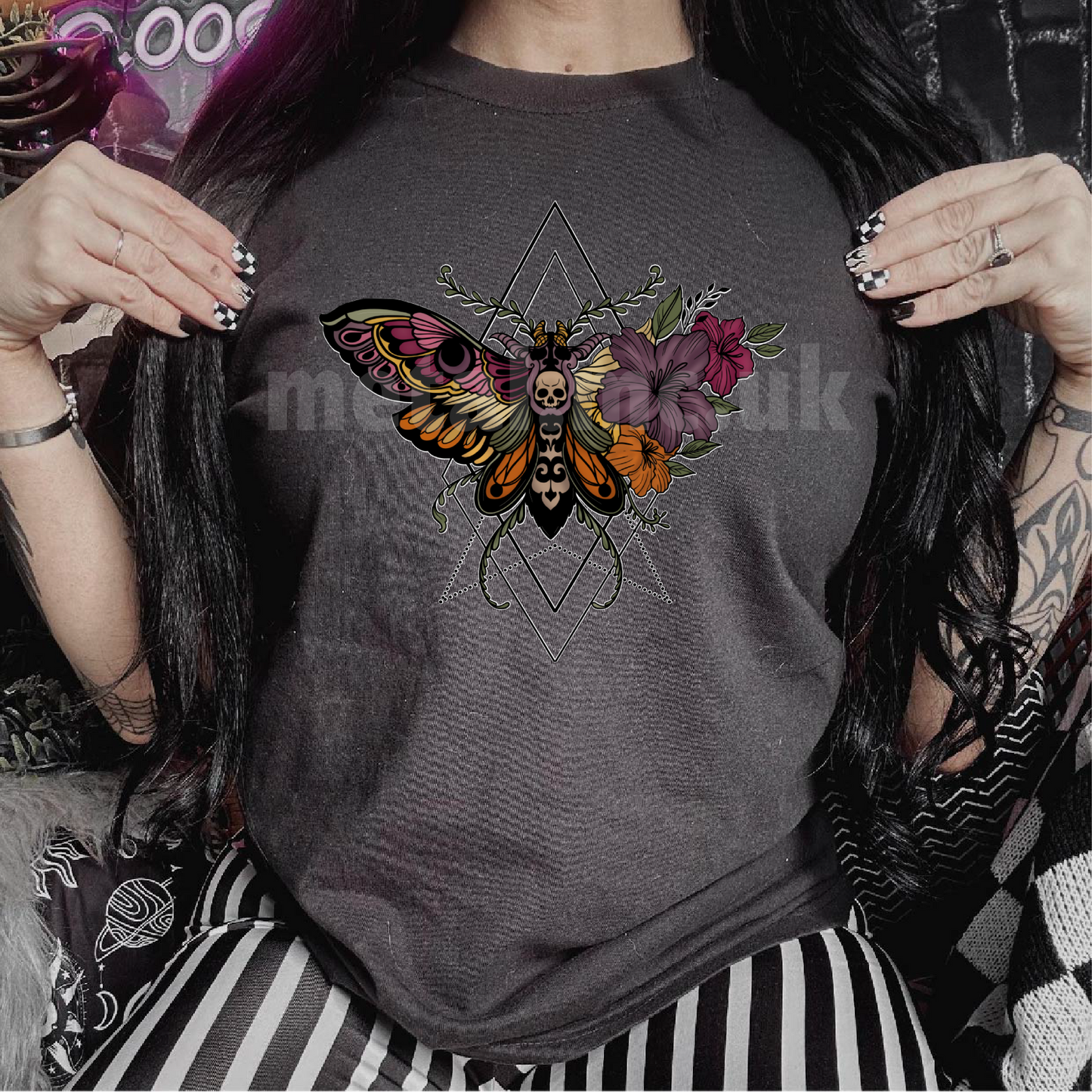 *New* Geo Death Moth Relaxed Fit Tee