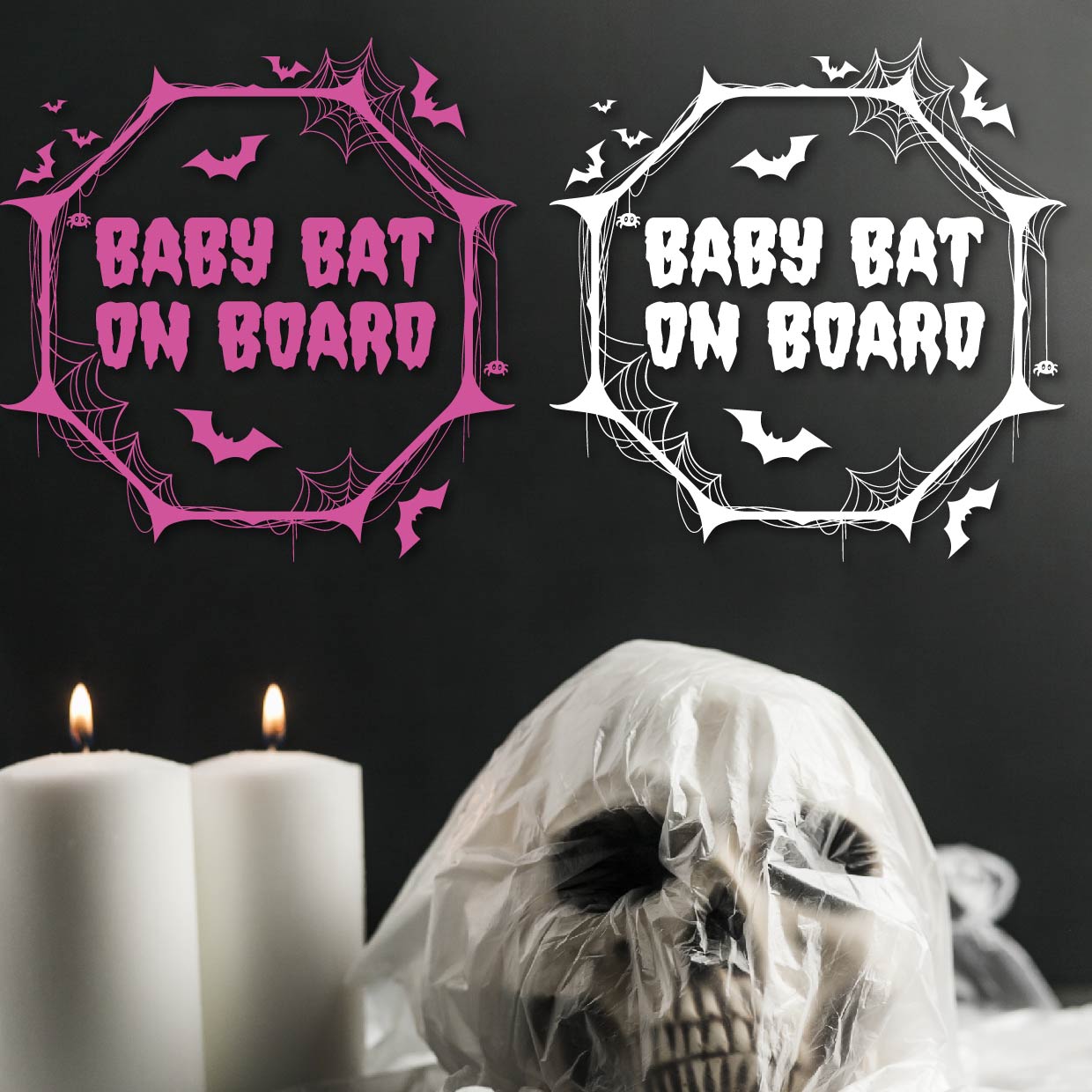 Baby Bat on Board Decal