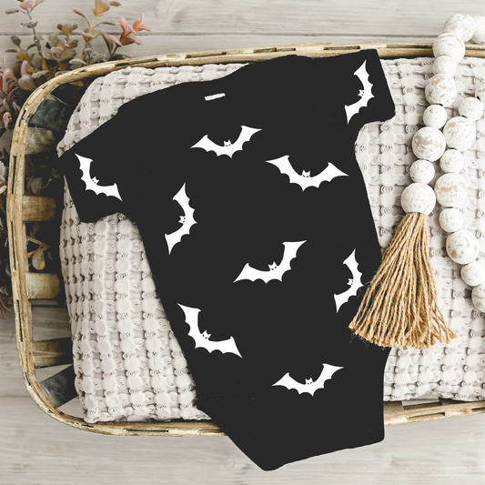 Bat Pattern Baby Vest