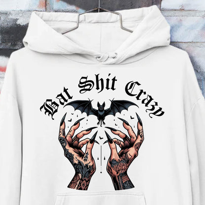 Bat Shit Crazy Overhead Hoodie