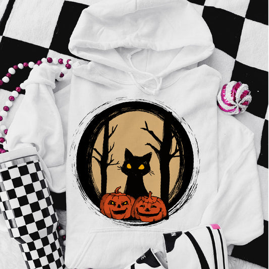 Black Cat Orchard Overhead Hoodie