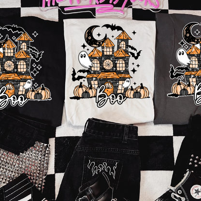 *New* Haunted House Relaxed Fit Tee