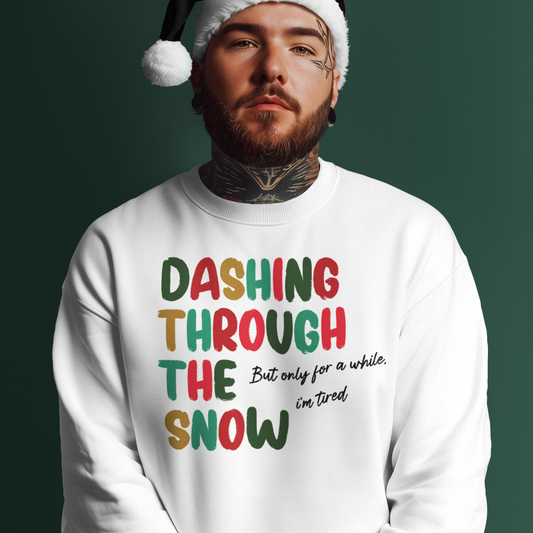 *New* Dashing Through The Snow Christmas Sweatshirt