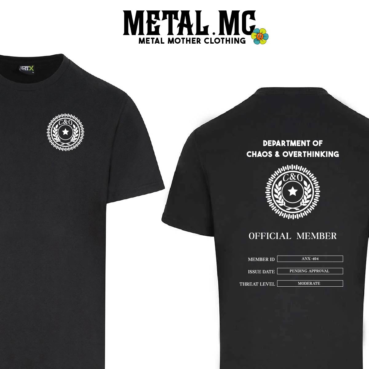 Official Member - Chaos & Overthinking Relaxed Fit Tee