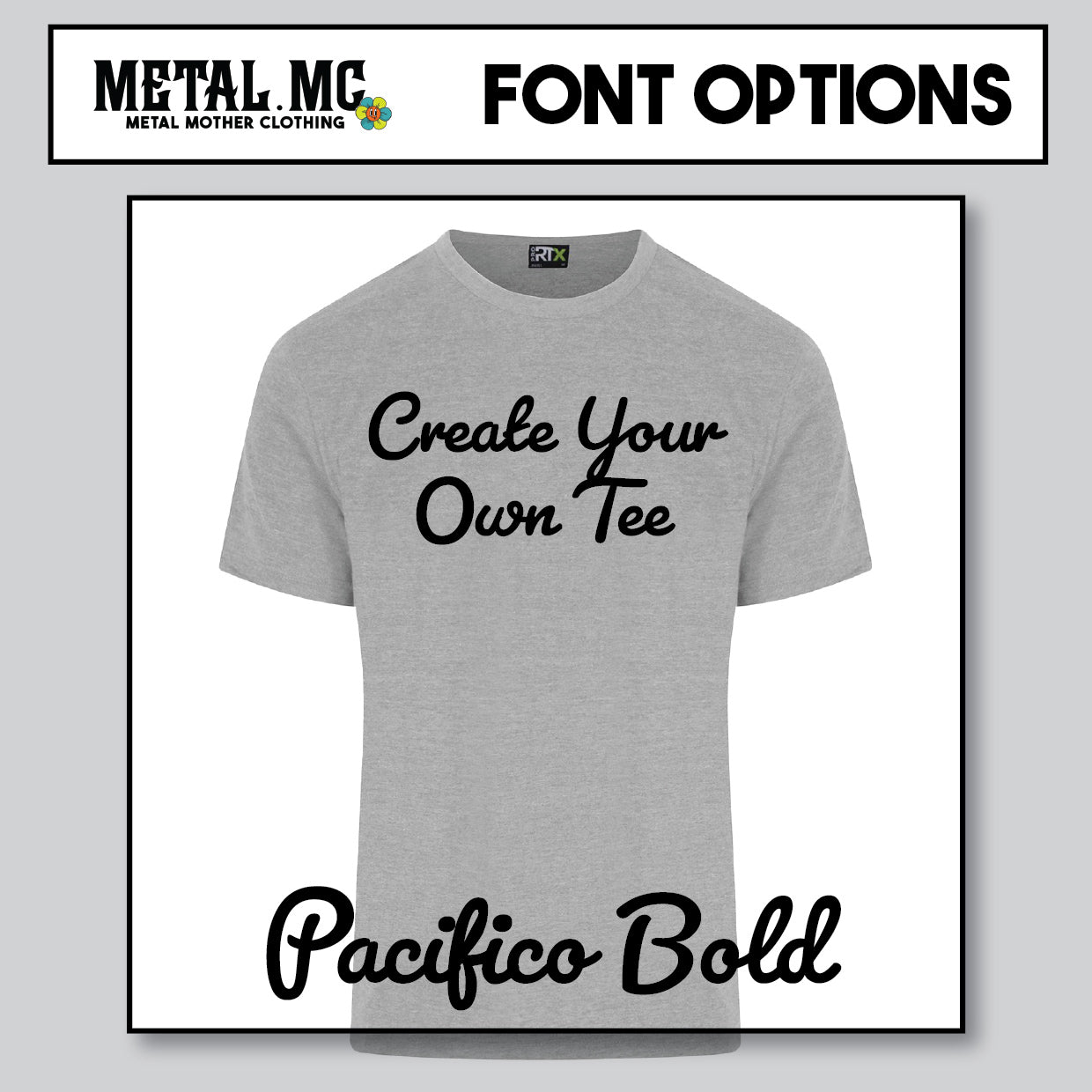 'CREATE YOUR OWN' Relaxed Fit Tee