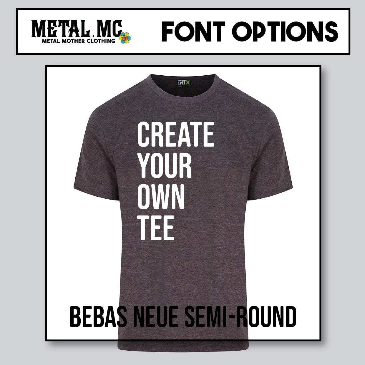 'CREATE YOUR OWN' Relaxed Fit Tee