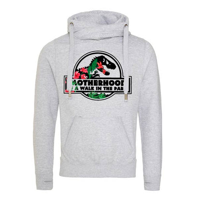 Walk In The Park (Motherhood) Fitted Cross-Neck Hoodie