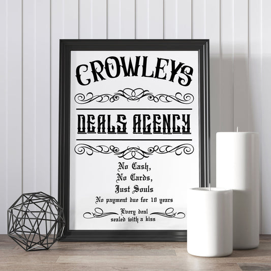 Archival Art Print - Crowleys Deals