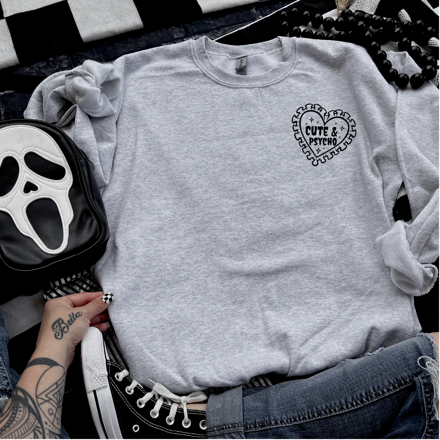 Cute & Psycho Sweatshirt