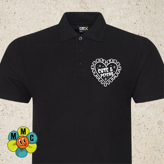 Cute & Psycho Polo Shirt